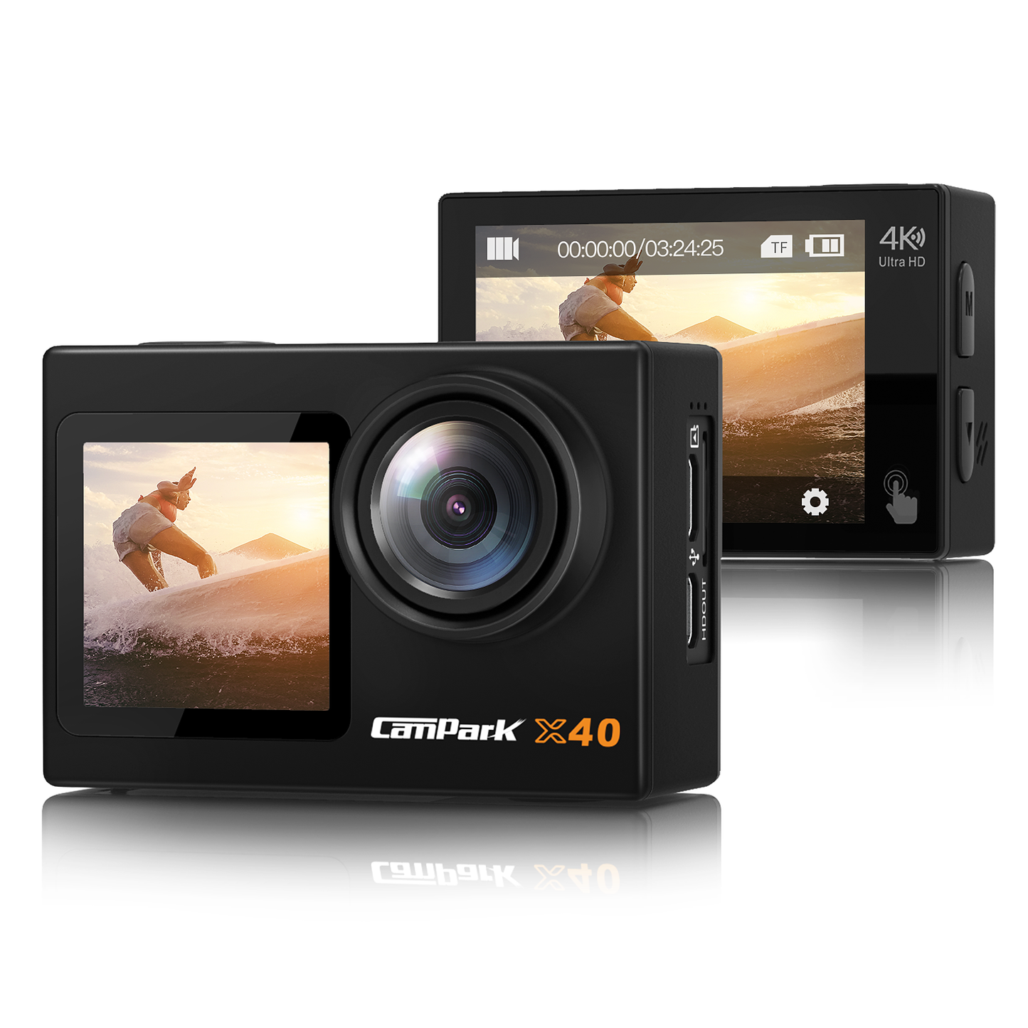 Campark 4K 30FPS Action Camera 20MP Sports Camera