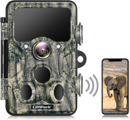 Caméra de chasse Campark T86 WiFi Bluetooth 20MP 1296P 